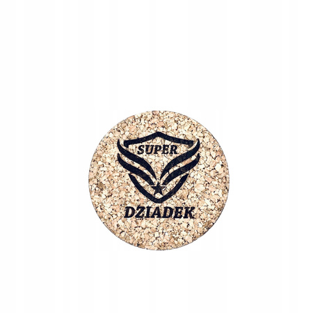 PREZENT NA DZIEŃ DLA DZIADKA KUFEL NA PIWO GRAWER + PODKŁADKA + OTWIERACZ