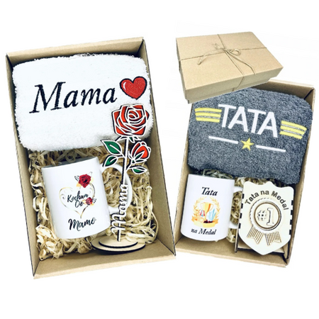 Zestaw prezentowy dla Mamy i Taty.