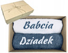 PREZENT NA DZIEŃ BABCI I DZIADKA ZESTAW RĘCZNIK BABCIA DZIADEK RĘCZNIKI