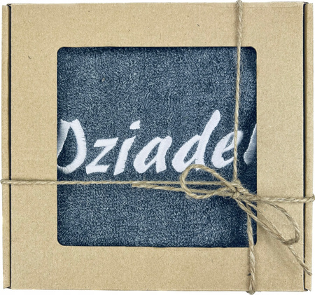 PREZENT NA DZIEŃ DZIADKA RĘCZNIK DZIADEK UPOMINEK GOTOWY DO WRĘCZENIA