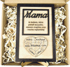 STATUETKA DREWNIANA NA DZIEŃ MAMY PREZENT UPOMINEK Z NADRUKIEM GRAWER MAMA